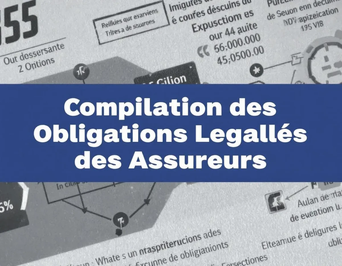 Compilation des Obligations Légales des Assureurs : Un Guide Exhaustif
