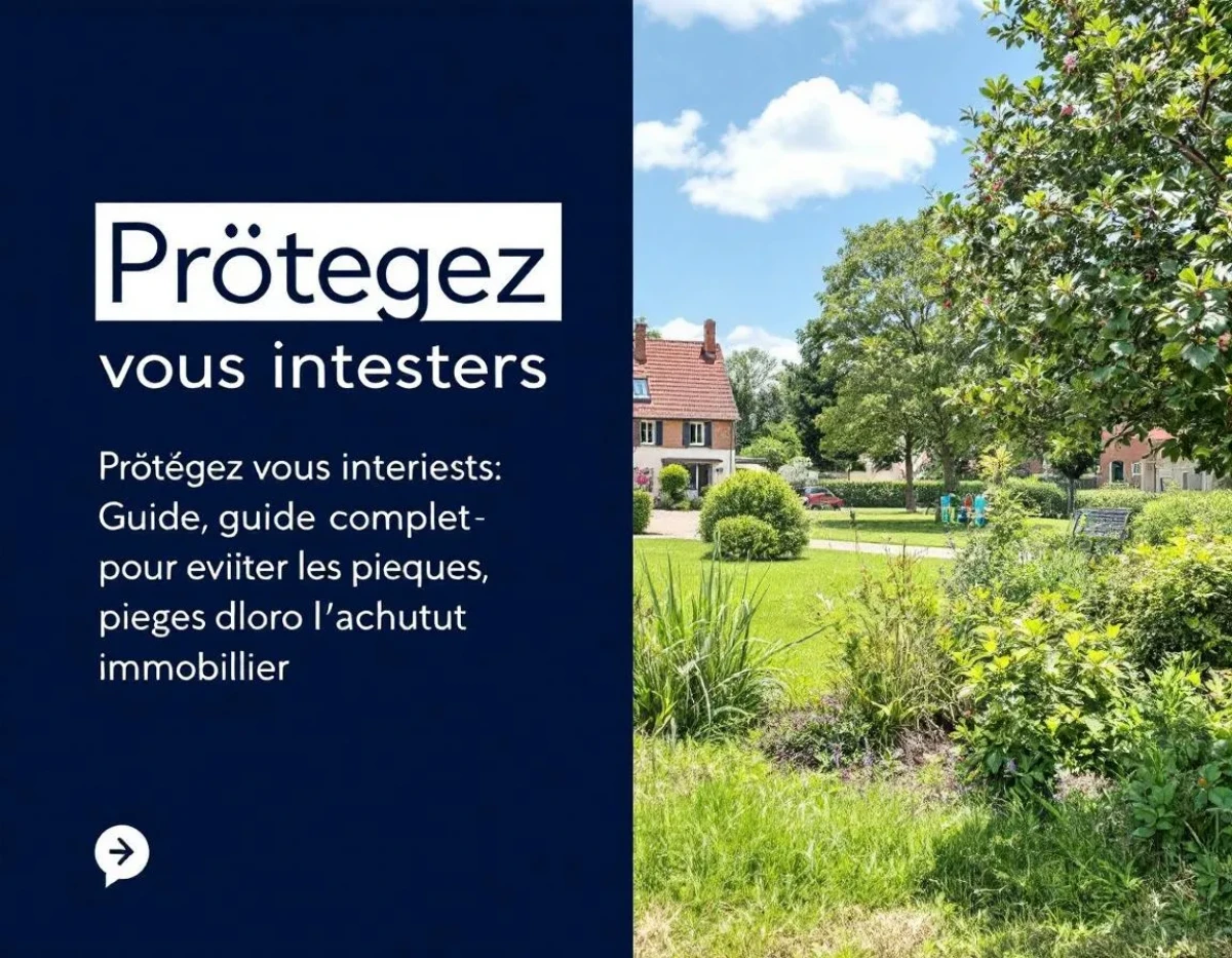 Protégez vos intérêts : Guide complet pour éviter les pièges lors de l'achat immobilier