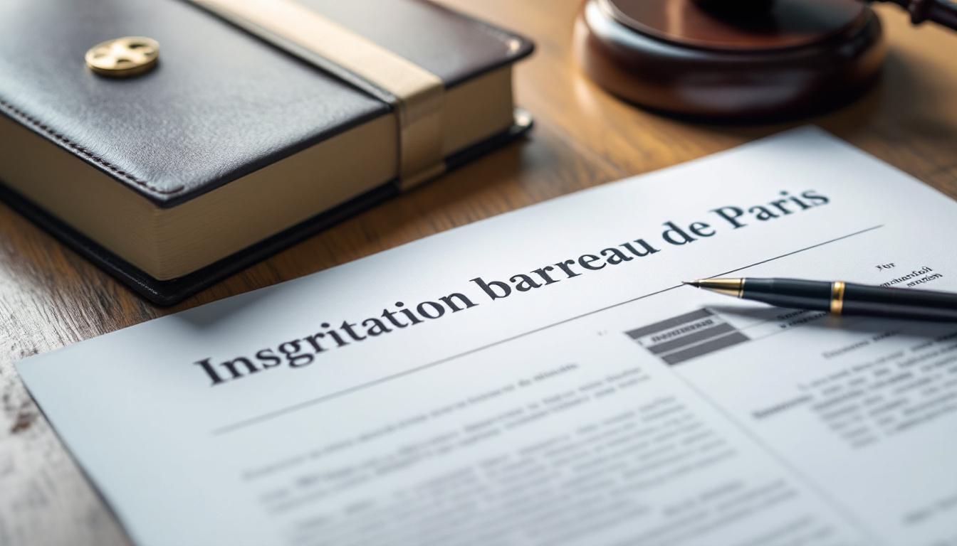 Inscription barreau de Paris : dossier et conditions requises