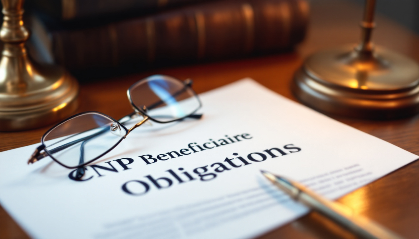 Quelles sont les obligations d'un cnp beneficiaire