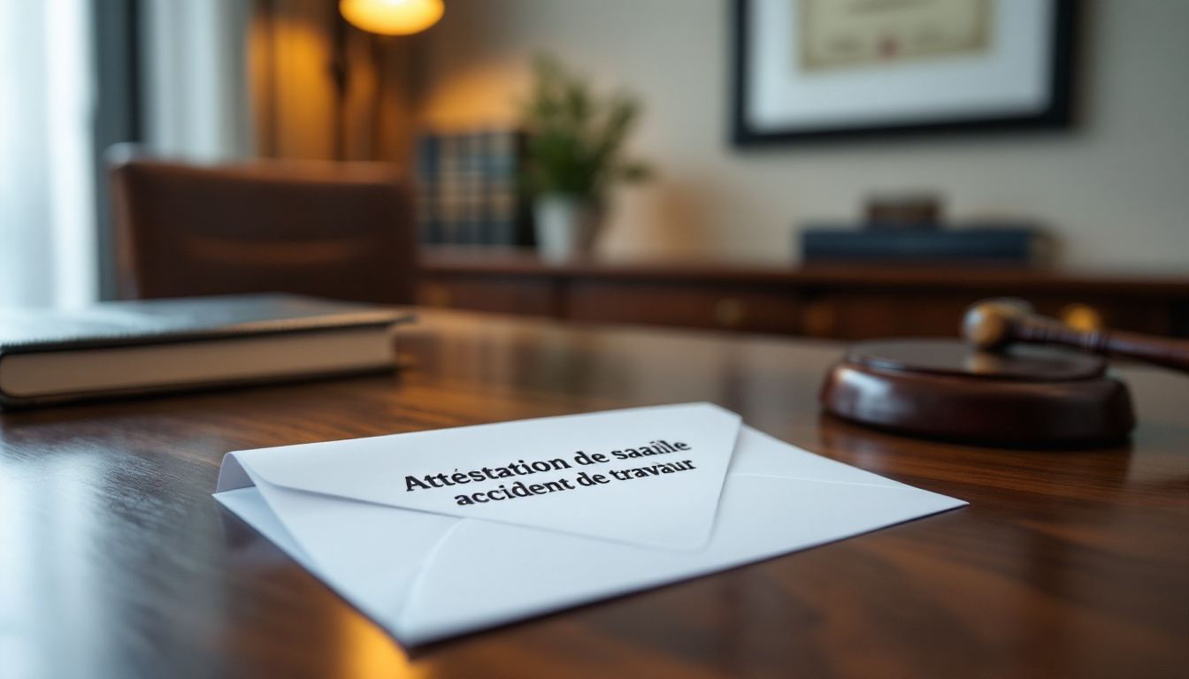 Attestation de salaire accident de travail : qui peut en faire la demande